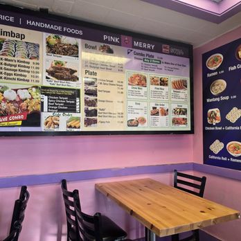 Pink Merry - More of the wall menu - Korean Near Me - Palmdale, California