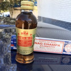 Shell Gas Station - Ginseng energy drink and incense (:
