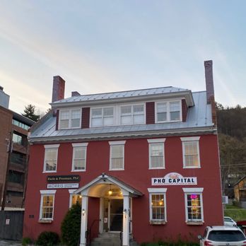 Pho Capital - a red building with white trim - Vietnamese Near Me - Montpelier, Vermont Pho Capital - a red building with white trim - Vietnamese Near Me - Montpelier, Vermont