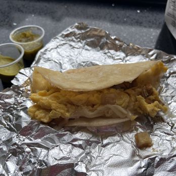 Taco Heart - Egg, cheese and bean breakfast taco - Breakfast & Brunch Near Me - Philadelphia, Pennsylvania Taco Heart - Egg, cheese and bean breakfast taco - Breakfast & Brunch Near Me - Philadelphia, Pennsylvania