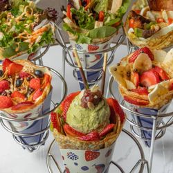 T-Swirl Crepe - Temple City