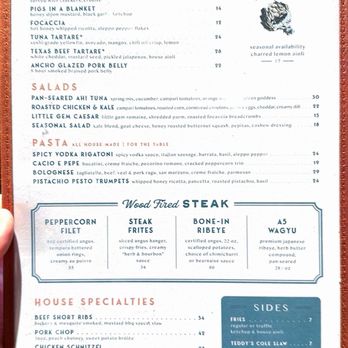 Old City Hall - Dinner menu - American Near Me - New Braunfels, Texas