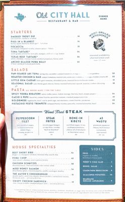 Menu photo 7 Old City Hall New Braunfels, TX