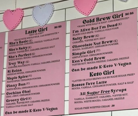 Menu photo 6 Thirsty Girl Coffee Pomona, CA Menu photo 6 Thirsty Girl Coffee Pomona, CA