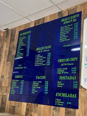 Menu photo 2 Luzita's Taco Shop Chula Vista, CA Menu photo 2 Luzita's Taco Shop Chula Vista, CA