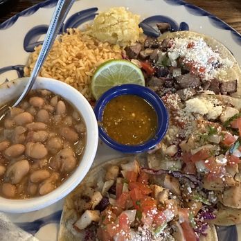 El Torito - Street taco trio - 2 chicken and 1 steak - Mexican Near Me - Pasadena, California