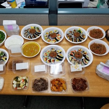 Kimbop - Unbelievable assortment - so flavorful - Korean Near Me - Miami, Florida Kimbop - Unbelievable assortment - so flavorful - Korean Near Me - Miami, Florida