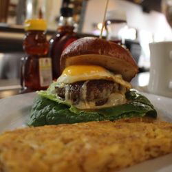 The Coconut On T - Thai Breakfast Burger