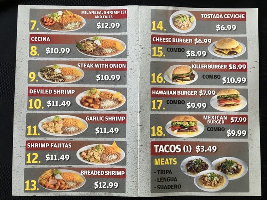 Menu photo 1 A & B Hamburgers Minneapolis, MN Menu photo 1 A & B Hamburgers Minneapolis, MN