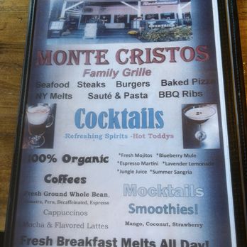 Monte Cristo's Restaurant - Seafood Near Me - Lake George, New York