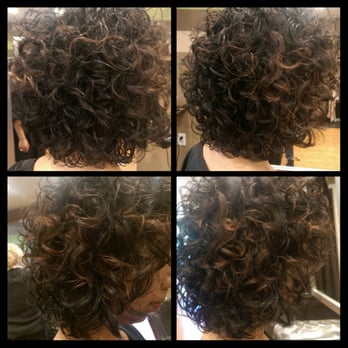 Caroline Tolentino - I'm still having Caroline "sculpt" my hair! As you can see, I've gone even shorter and loving the curls! - Hair Stylists Near Me - Menlo Park, California