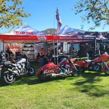 LightSource Printing - We used our new popup at the Born Free motorcycle show in California. - Printing Services Near Me - Tustin, California