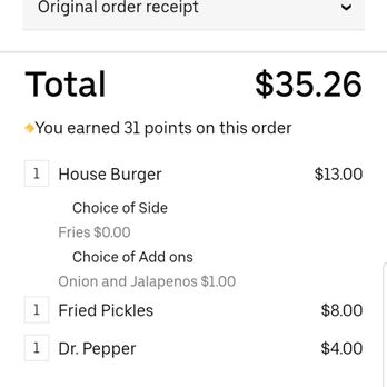 Undisputed Craft House - Receipt and what I was delivered - Gastropubs Near Me - El Paso, Texas Undisputed Craft House - Receipt and what I was delivered - Gastropubs Near Me - El Paso, Texas