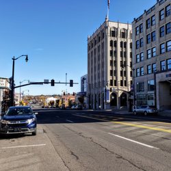 City of Hazleton - Looking West on Broad St. in Downtown Hazleton