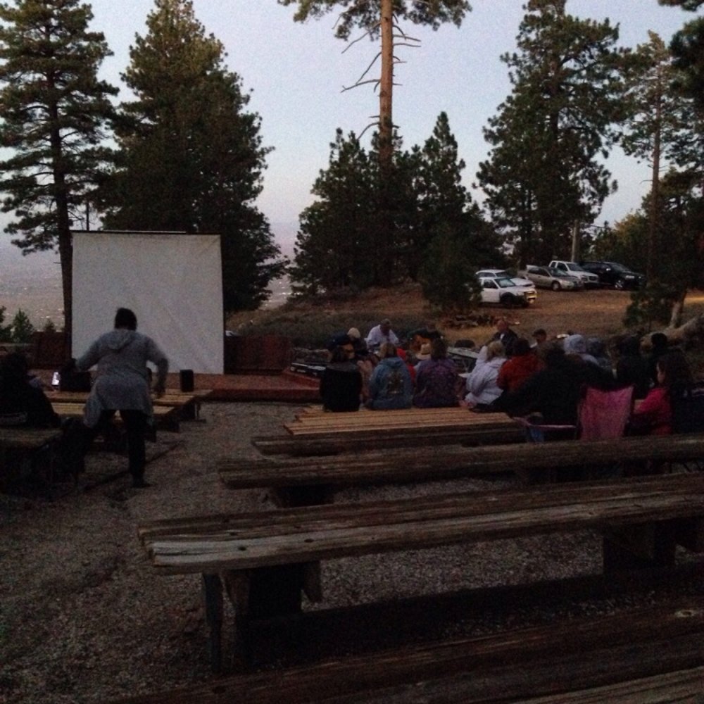 Table Mountain Campground - Movie at amphitheater - Campgrounds Near Me - Llano, California Table Mountain Campground - Movie at amphitheater - Campgrounds Near Me - Llano, California