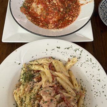 Pazzo Pomodoro - Lasagna alla Partenopea Salmone al Limoncello Amalfitano - Pizza Near Me - Vienna, Virginia