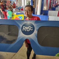 Wayne County Fair - A display for the upcoming solar eclipse in 2024.