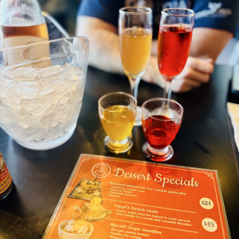 Tappi's Cafe - Bottle of Rose with Mango & Strawberry flavor syrup - Cafes Near Me - El Cajon, California Tappi's Cafe - Bottle of Rose with Mango & Strawberry flavor syrup - Cafes Near Me - El Cajon, California