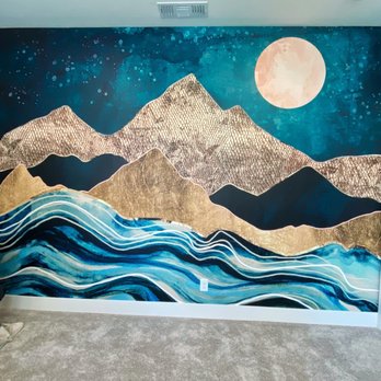 Dani paper it - mural - Wallpapering Near Me - Napa, California