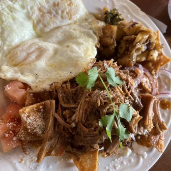 Sage Social Eatery - Chilaquiles with Eggs and Pulled Pork - Latin American Near Me - Covina, California Sage Social Eatery - Chilaquiles with Eggs and Pulled Pork - Latin American Near Me - Covina, California