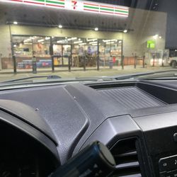 7 Eleven - View from gas pump.