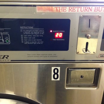 Laundry Oasis Coin - Washing machine #8 requires 20 quarters. Cycle is 25 minutes. - Laundromat Near Me - Dawsonville, Georgia Laundry Oasis Coin - Washing machine #8 requires 20 quarters. Cycle is 25 minutes. - Laundromat Near Me - Dawsonville, Georgia