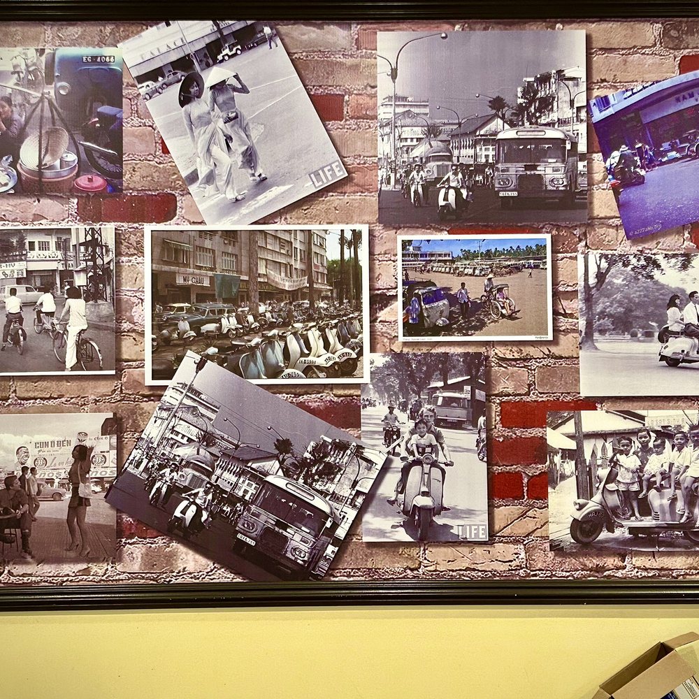 5iPho - a wall of old photos - Vietnamese Near Me - Culver City, California