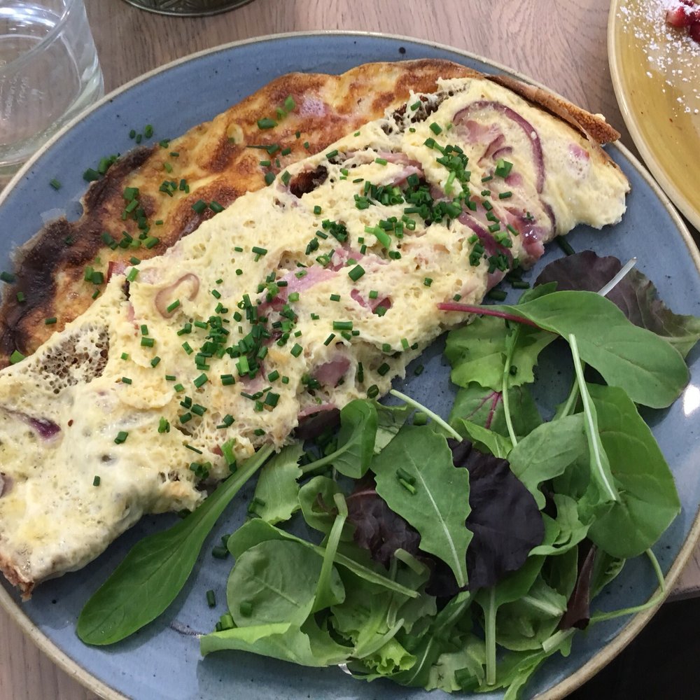 Cafe Telegraph - An omelette--somewhat unremarkable - Breakfast & Brunch Near Me - Vienna, 9
