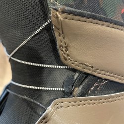 Georges Shoe & Leather Repair - Repaired lace!
