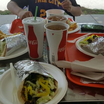 Greek Cuisine - Combos include drinks & fries. - Mediterranean Near Me - Durham, North Carolina