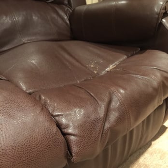 Gardner-White - Popped spring in the back but sunken in the front - Furniture Stores Near Me - Macomb Township, Michigan
