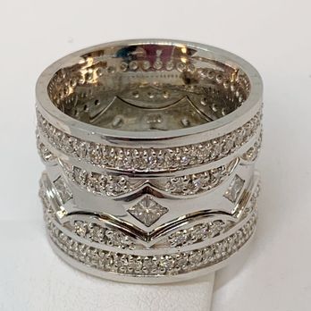 Jeweler's Bench - Custom Made Multi Row Diamond Ring - Watch Repair Near Me - Palm Harbor, Florida Jeweler's Bench - Custom Made Multi Row Diamond Ring - Watch Repair Near Me - Palm Harbor, Florida