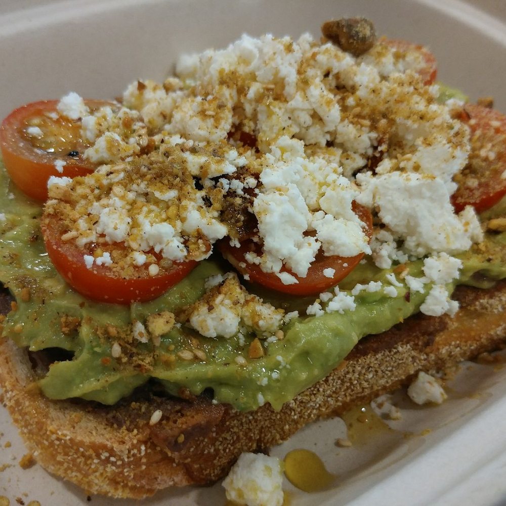 Avo - Mediterranean avocado toast - Sandwiches Near Me - Brooklyn, New York Avo - Mediterranean avocado toast - Sandwiches Near Me - Brooklyn, New York
