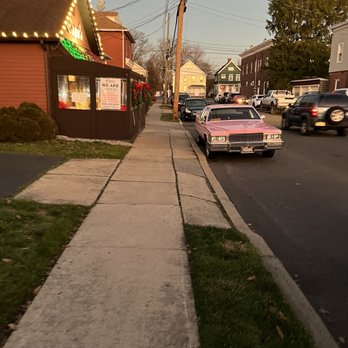 Espo's - a pink car parked on the side of the road - Italian Near Me - Raritan, New Jersey