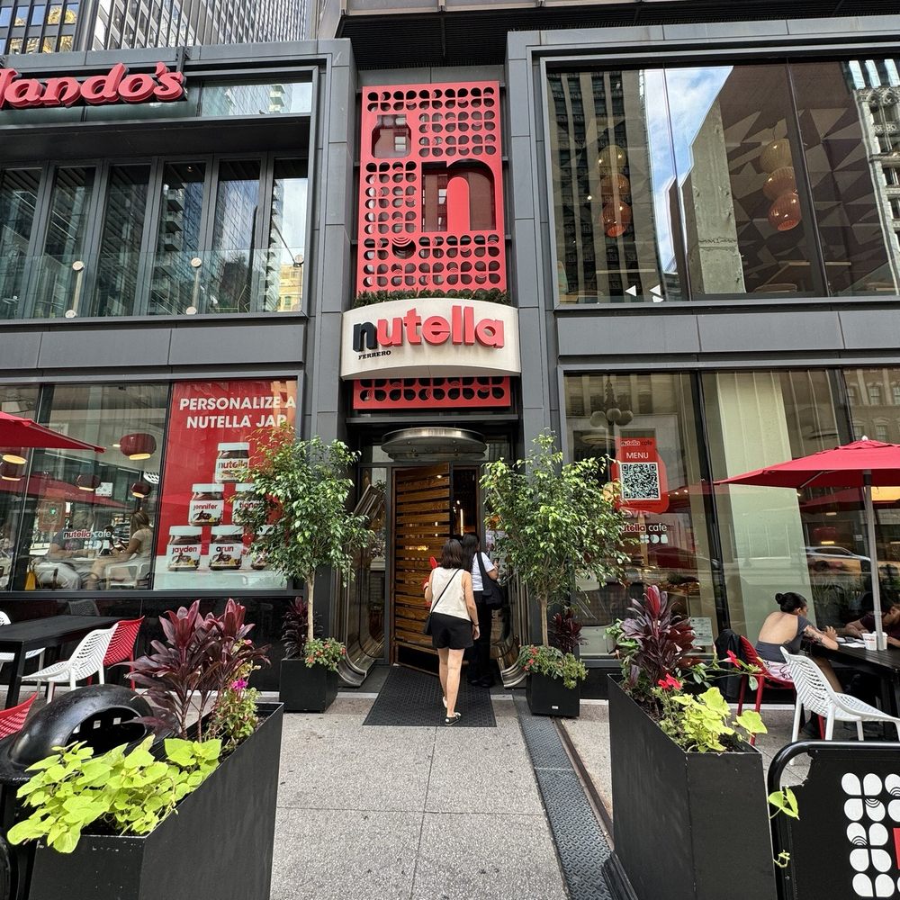 Nutella Cafe - Entrance - Desserts Near Me - Chicago, Illinois Nutella Cafe - Entrance - Desserts Near Me - Chicago, Illinois