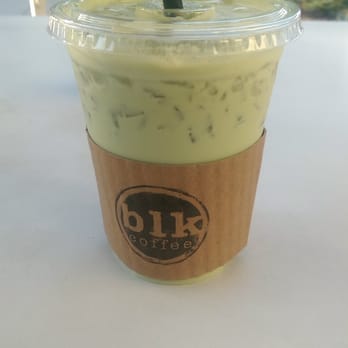 Blk Dot Coffee - Matcha over ice! - Coffee & Tea Near Me - Irvine, California