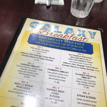 Galaxy Diner - menu - Diners Near Me - New York, New York Galaxy Diner - menu - Diners Near Me - New York, New York