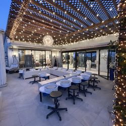 Bitter Root Pottery - The outdoor area is only for private parties. So pretty!