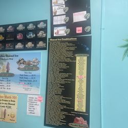 Paradise Shaved Ice & Ice Cream Shop - Lebanon, IN - Menu