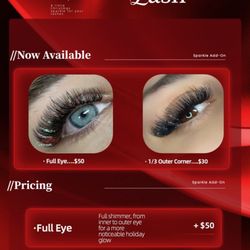 Moon Lash in South Gate - Holidays Sprinkle Lash Add-On