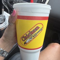 Chicken Express - Chicken Express's famous@Sweet" we had 2 Fish Fillets but they're gone...so good!