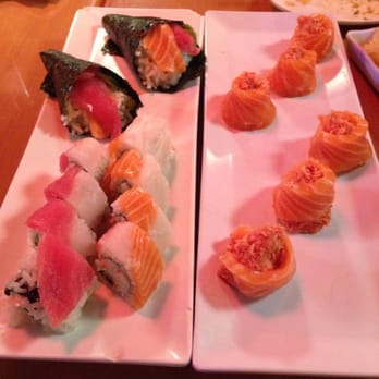 Sushi Asahi - Some of the great sushi rolls and hand rolls they've got. - Sushi Bars Near Me - Riverside, California Sushi Asahi - Some of the great sushi rolls and hand rolls they've got. - Sushi Bars Near Me - Riverside, California
