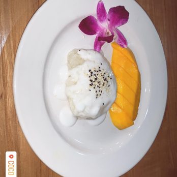 Coco Thai Cuisine - Mango Sticky Rice - Thai Near Me - Orlando, Florida
