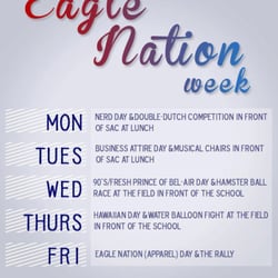 American High School - American High School 2012-2013 ~ EAGLE NATION WEEK!
