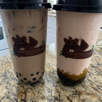 Fantastea House - Original Milk Tea Strawberry Peach Smoothie - Bubble Tea Near Me - Beaverton, Oregon Fantastea House - Original Milk Tea Strawberry Peach Smoothie - Bubble Tea Near Me - Beaverton, Oregon