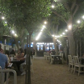 The Stand - American Classics Redefined - patio at night - New American Near Me - Encino, California