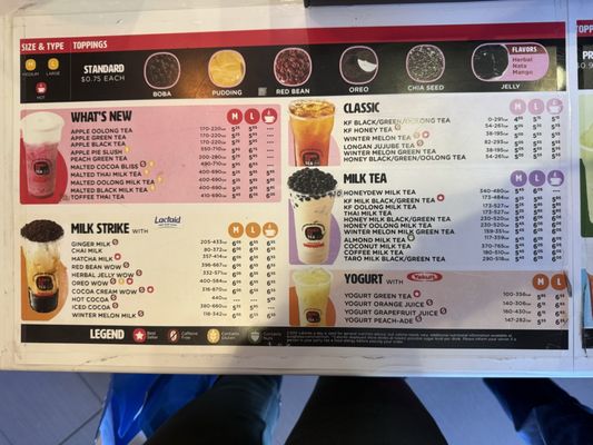 Menu photo 3 Kung Fu Tea Fort Lee, NJ