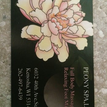 Peony Spa - Massage Near Me - Kenosha, Wisconsin Peony Spa - Massage Near Me - Kenosha, Wisconsin