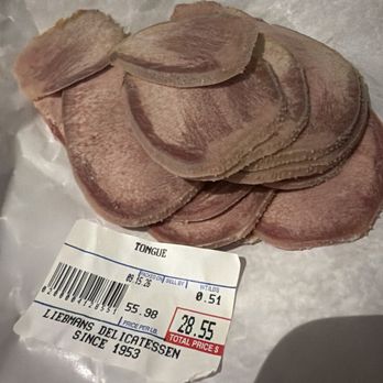 Liebman's - Tongue old and stinky!!! - Sandwiches Near Me - Ardsley, New York Liebman's - Tongue old and stinky!!! - Sandwiches Near Me - Ardsley, New York
