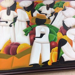 Nabil K. Kiridly, MD - One of the many lovely paintings that hang on the wall